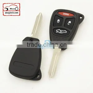 High Quatity Chrysler Remote Key Shell 4 Button Jeep Car Key Chrysler Remote Key Shell Dodge Fob thumbnail-1