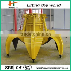 Hydraulic Orange Peel Rotating Grapple With 5 Teethes thumbnail-6