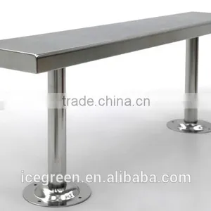 Outdoor Stainless Steel Solid Gowning Bench thumbnail-3
