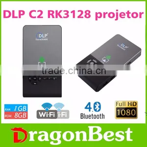 Best Quality and Good Price Digital Projector Bluetooth 4.0 Android 4.4 C2 Projector Media thumbnail-1