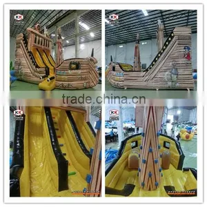 Pirate Style Bouncing Inflatable Slides for Outdoor Party Jumper Hire thumbnail-1