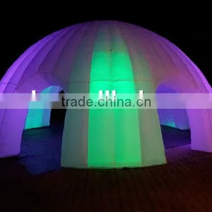 Giant Inflatable Igloo Gazebo Tent With LED Light thumbnail-1