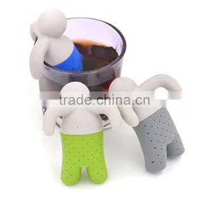 Tea Tool Interesting Life Partner Cute Mr Teapot Tea Infuser/Tea Strainer/Coffee & Tea Sets/silicone thumbnail-4