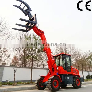 4x4 Mini Tractor TL2500 Hydraulic All Wheel Loader Telescopic Handler thumbnail-6