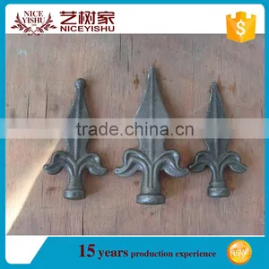 Wrought Iron Flowers and Leaves for Gate, Fence, Railing thumbnail-4