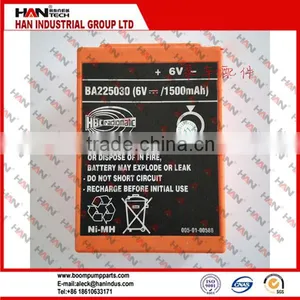 HBC FLG105B Charger BA225030 (1500MAH) for SANY Putzmeister Concrete Pump Spare Parts thumbnail-1