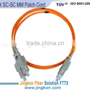 Factory Multi-mode LC-LC Duplex 3m Fiber Patch Cord for FTTH thumbnail-1