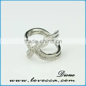 Wholesale Fashion Charms Women 925 Silver Ring With Clear Zircon Meda in China thumbnail-4