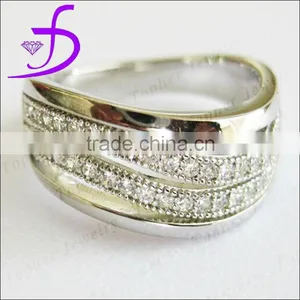 925 Silver Jewelry Set With CZ Stones Micro Pave Setting Wedding Jewelry Engagement Rings for Men thumbnail-1