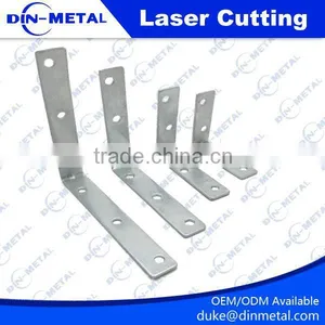 OEM Laser Cutting Machining Metal L Bracket thumbnail-1