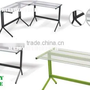 Metal Table Glass Table---COD-6 thumbnail-1