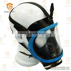 Full Face Gas Mask With Single Connector/ Active Carbon Filter Fireproof Mask-Ayonsafety thumbnail-2