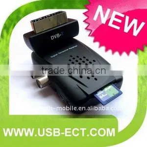 Mini Scart DVB-T With SD/MMC Card Freeview Digital TV Terrestrial Receiver thumbnail-1