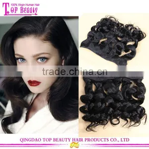 2015 Hot Top Grade Fashionable Style Hair Virgin Wavy Indian Human Hair/cheap 100% Indian Human Hair Extension thumbnail-1
