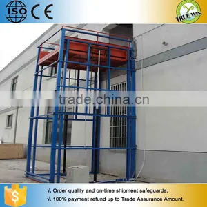Winter Wholesale Internal / External Use Indoor / Outdoor Use Cargo Hydraulic Freight Elevator thumbnail-6