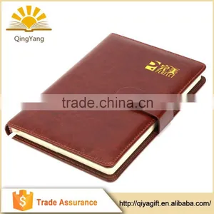 Customized Print Promotional Business PU Leather Recycled Notebook thumbnail-1