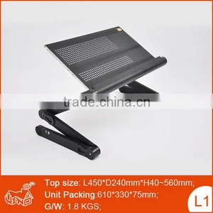 Easy to Adjust Folding Computer Desk Portable Laptop Table thumbnail-1