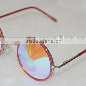 Metal Frame Kaleidoscope Glasses thumbnail-3