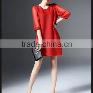 2016 New Fahion Women's Dress Lanternsleeves for the Evening Party thumbnail-1
