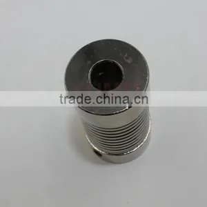 YUMO (LP D27 L50 10X10) Aluminium Shaft Couplings Spring Bellows Encoder Couplings thumbnail-3