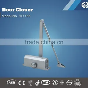 HD165 Aluminum Hold Open Silent Door Closer thumbnail-1