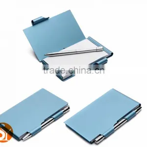 Christmas Gift Mini Notepad With Pen, Small Notepad With Pen, Metal Notepad With Pen thumbnail-4