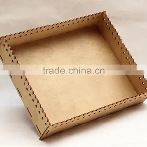Plywood Tray With Hollow Out Holes,hollow Out Wooden Tray,hollow Out Serving Tray thumbnail-2