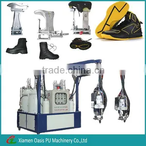 Rotary Two Head PU Injection Safety Shoes Making Machine thumbnail-1