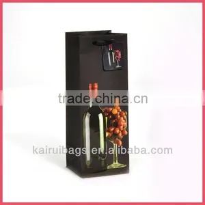 High Quality Wine Bag With Spot UV Varnish thumbnail-1