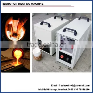 Induction Copper Melting Furnace With Crucible thumbnail-3