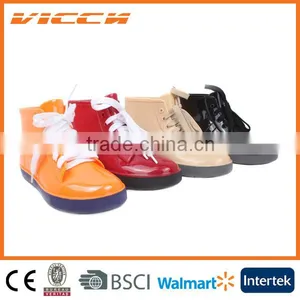 Pvc Transparent Ankle Sport Rain Boots thumbnail-1