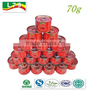 Brix 28-30% 70g Canned Tomato Paste From China thumbnail-1