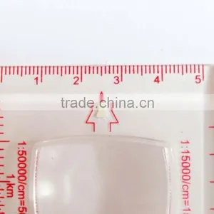 Cheap Metal Drawing Military Qibla Direction Compass With Scale Ruler thumbnail-5