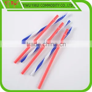 Different Colors Pattern Stripes Drinking Straws thumbnail-2