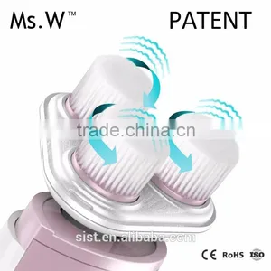 Ms.W Christmas Gift OEM Skin Care Sonic Deep Cleansing Facial Brush thumbnail-2
