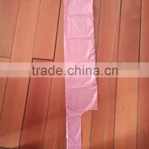 Cheap Pink Vest,T-shirt Plastic Household, Grocery Bags on Roll HDPE Customed Starsealed thumbnail-1