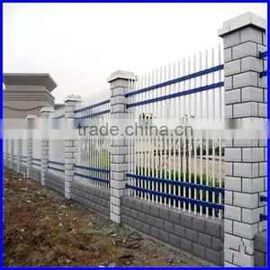 PVC Coated Casting Wrough Iron Steel Fence for Home/garden/villas/school thumbnail-6
