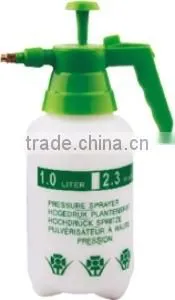 1L White and Green Hand-holding High Pressure Manual Watering Sprayer thumbnail-3
