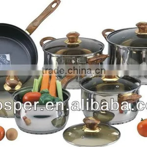 14pcs Kitchen Non-stick Cookware Sets thumbnail-1