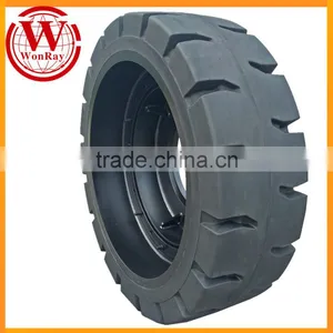 H1050HD-CH 3-high 36500kg Hyster Masted Container Handler 18.00x25 18.00-25 Solid Tires thumbnail-1
