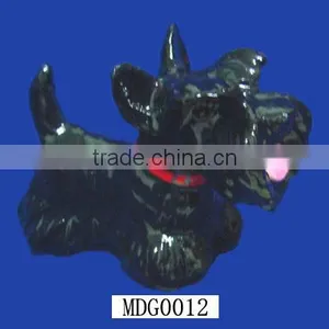 Hand Made Vintage Ceramic Dog Figurine Scoffie Dog thumbnail-1