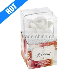 Customized Flower Color Glazed Ceramic Stopper thumbnail-1
