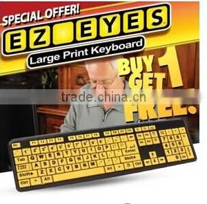 Eyes Large Print Keyboard thumbnail-1