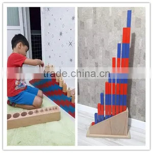 Kindergarten Teaching Materials Montessori Sensorial Wooden Toys thumbnail-5