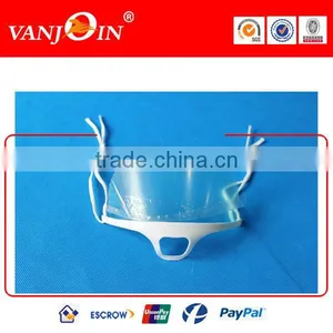 Transparent Protective Face Mask With Splash Shield thumbnail-1
