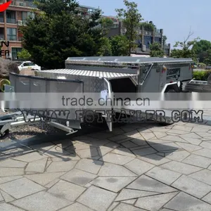 New Hard Floor Camper Trailer With Tent for Sale thumbnail-3