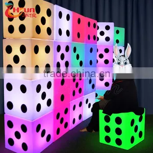 Led Interactive Bar Chair for Sale & Led Bar Cube Stool thumbnail-2
