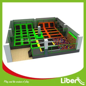 Fireproof Foam Pit Indoor Trampoline Park thumbnail-1