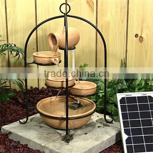 Hotsale Birdcage Solar Garden Decorative Water Fountains thumbnail-1