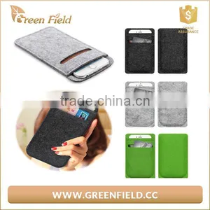 Eco-friendly Felt Mobile Phone Case Fabric Phone Bag for Promotional thumbnail-3